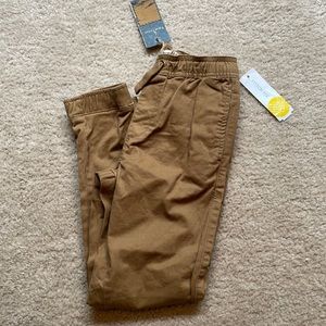 NWT  khaki joggers